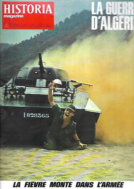 Magazine n° 245 HISTORIA Spécial LA GUERRE D'ALGERIE-Jules TALLANDIER 09/1972