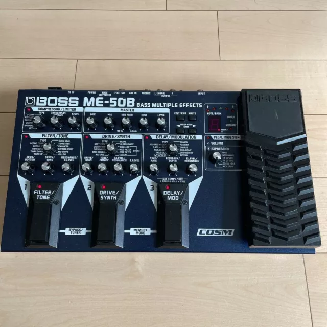 Boss ME-50B Bass Multi-Effects Guitar Pedal from Japan