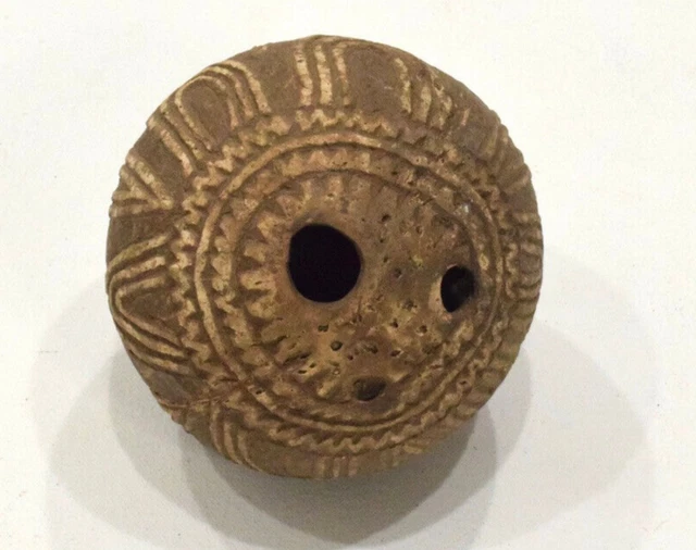 Papua New Guinea Coconut Whistle Abelam Tribe