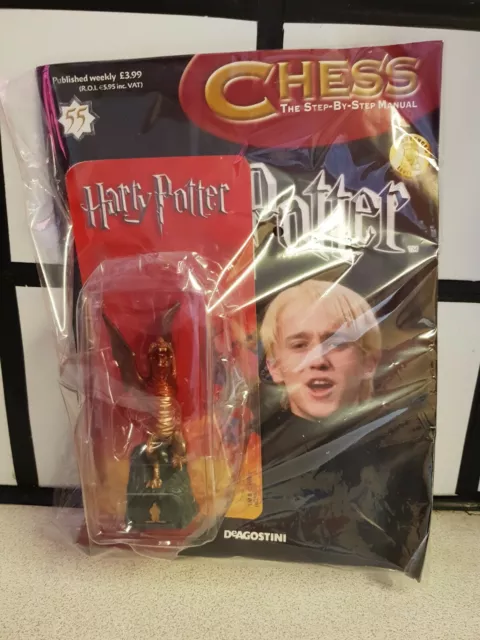 Deagostini Dragon Harry Potter Chess Magazine Rare Collectable New Issue 22