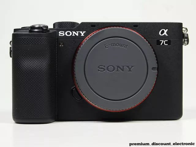 Sony Alpha 7C A7C Body Gehäuse ILCE-7C Digitalkamera Systemkamera black OVP