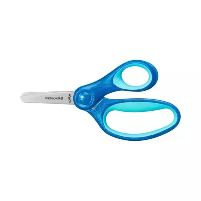 Fiskars Glitter Kinderschere blau 13cm