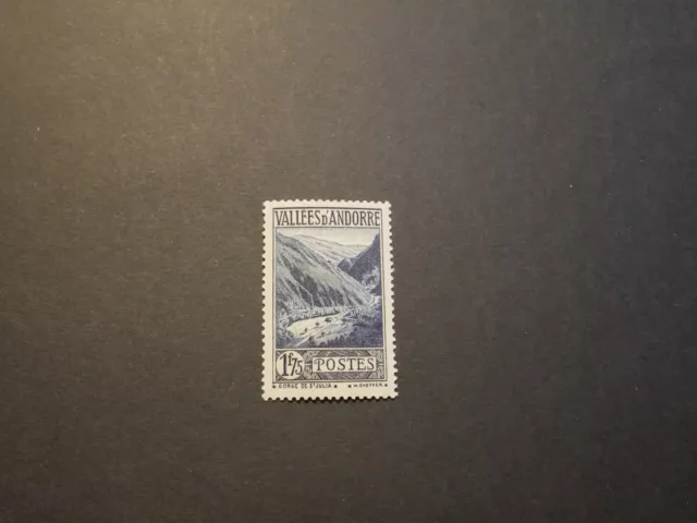 Andorre Timbre N°80 Neuf**. Cote 113 Euros