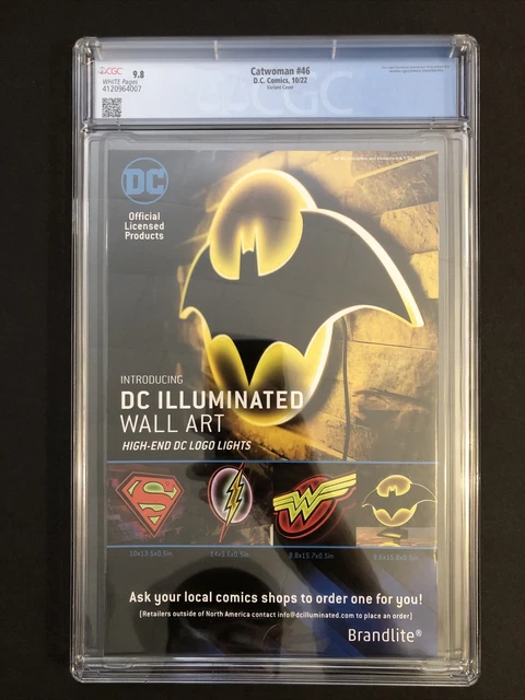 Catwoman #46 10/22 DC Comics CGC Graded 9.8 Sozomaika Cover 3