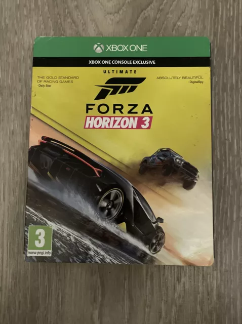 Forza Horizon 3 Ultimate Edition includes stunning steelbook