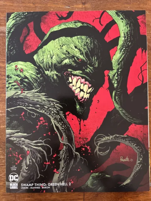 Swamp Thing Green Hell #2 Cover C Incentive Yanick Paquette Variant PRISTINE!