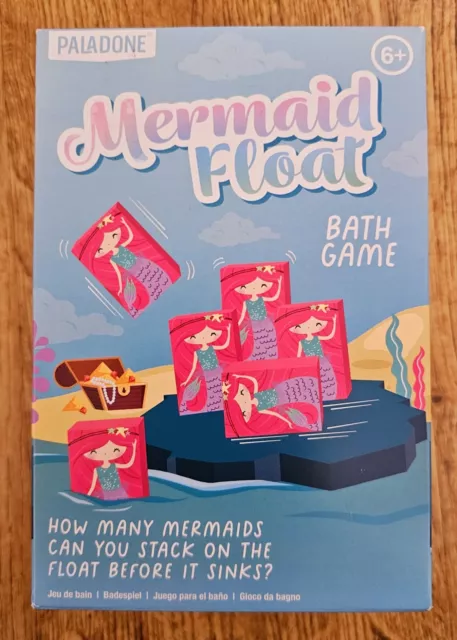 Mermaid Float Bath Game Great Fun For All Ages How Many Mermaids Can You Stack?