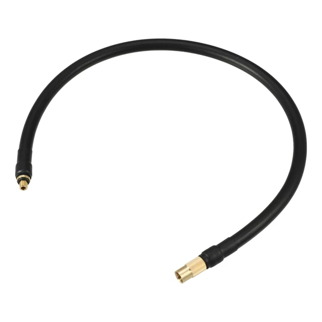Rallonge Universelle Pour Gonfleur De Pneus - Tuyau De 60 Cm En Cuivre Et Caoutchouc, Compatible Voiture, Moto, Vélo - 11