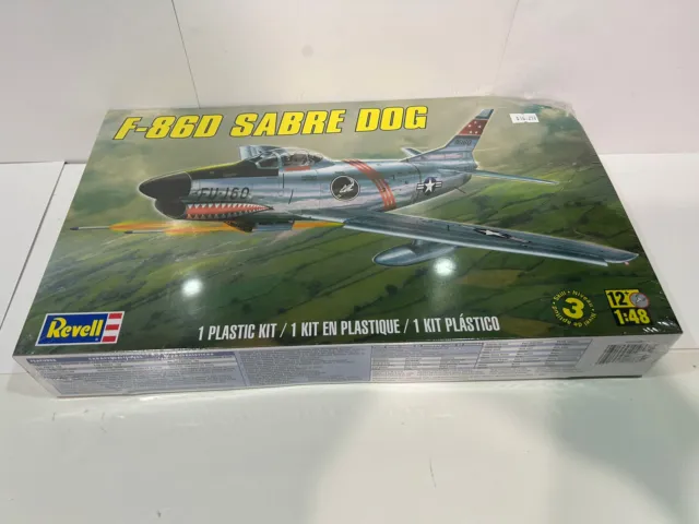 F-86D SABRE DOG~Model Aircraft Kit~REVELL #85-5868~1:48 scale~(NIB)
