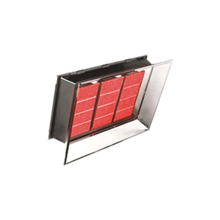 SOLARONICS K-50 DSAL Infrared Heater, LP Gas, 50,000 btuh, 120V