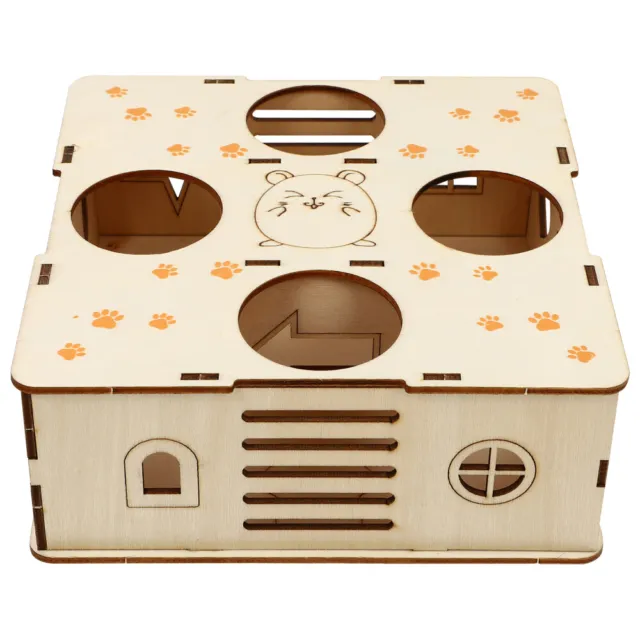 Hamster Puzzle-Spielzeug kleines Haustierhaus