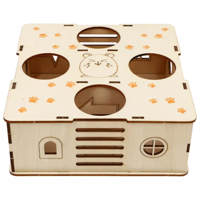 Hamster Puzzle-Spielzeug kleines Haustierhaus
