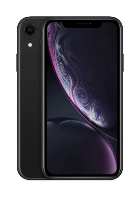 Apple iPhone XR A2105 - 64GB - Schwarz (Ohne Simlock) (Dual-SIM)