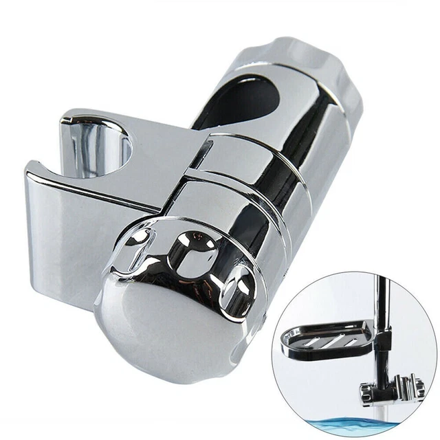 Support De Douche Auto-adhésif Plaqué Chrome, Réglable, Base De Support Pour Pommeau De Douche 98725615 Support De Douche Auto-adhésif Plaqué Chrome, Réglable, Base De Support Pour Pommeau De Douche 98725615