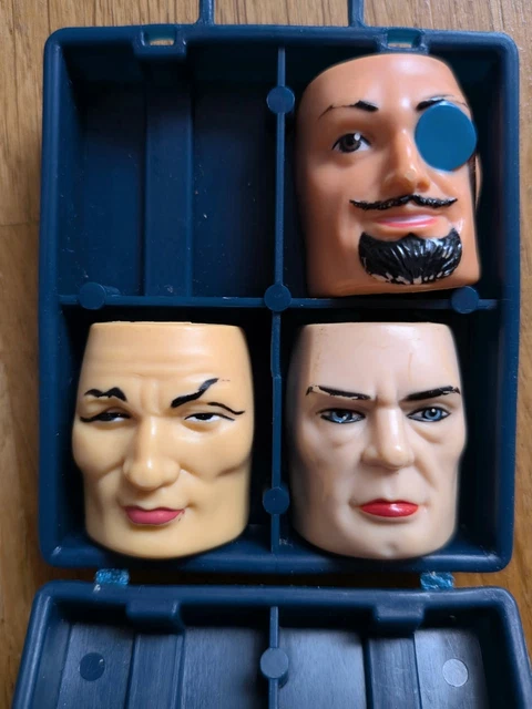 Big Jim Agent Secret O04 - Valise Mattel Avec 4 Masques - Jouet Vintage Occasion