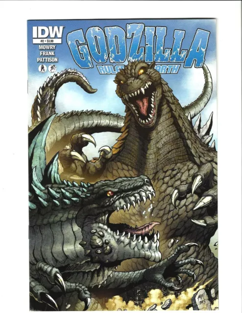 Godzilla Rulers Of Earth #2 Idw July 2013 Cover By Matt Frank 10.0 Gem Mint