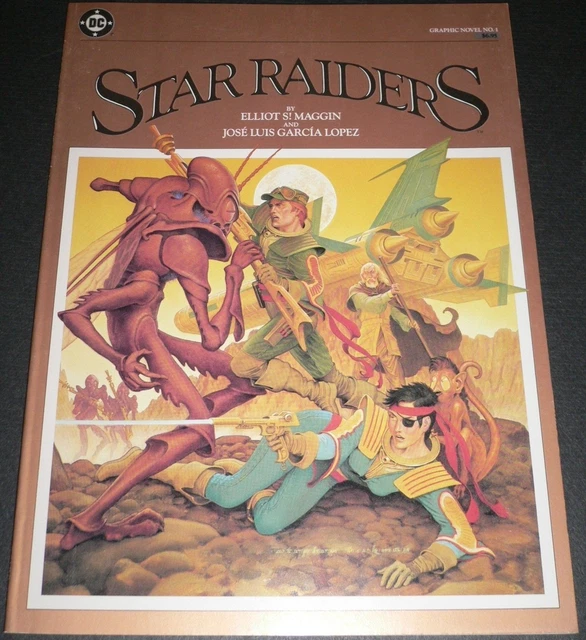 Star Raiders #1 Elliot Maggin Jose Luis Garcia Lopez DC Graphic Novel 1983 VFNM