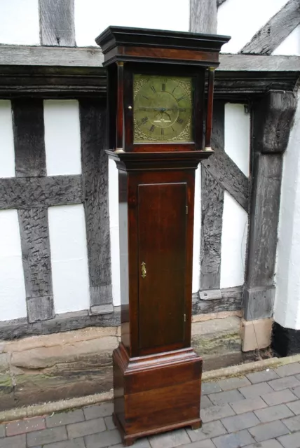 Grandfather Clock by ‘Thomas Stripling of Lichfield’ in Full Working Order.