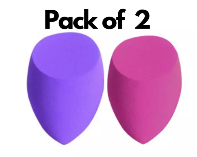 Make up Sponges Wedges Beauty Foundation Blender Buffer Sponge Flawless Smooth 2