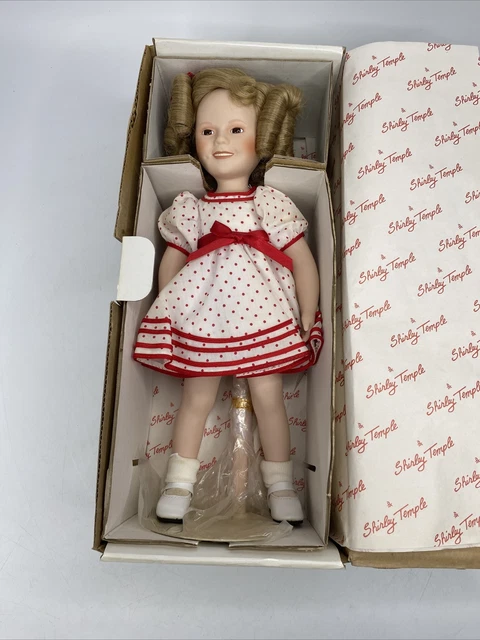 Shirley Temple "Stand Up and Cheer" Danbury Mint Dolls of the silver screen NIB