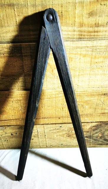 Compas En Bois Géant Pour Tableau - Rayon Jusqu'à 120 Cm - Pour Enseignants Et Dessin Technique