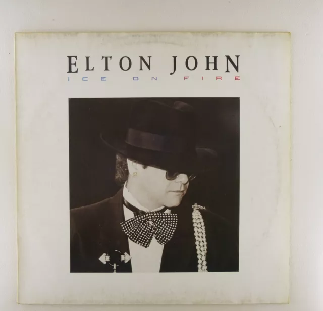 12" LP Vinyl - Elton John - Ice On Fire - M1949 N3