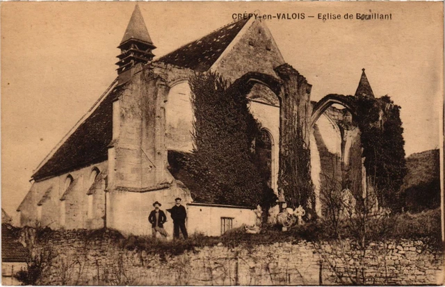 CPA Crepy en Valois- Eglise de Bouillant FRANCE (1020576)