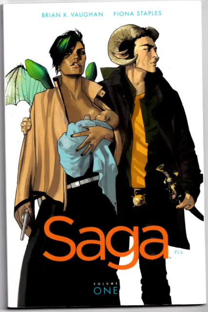 Saga TPB  Vol. 1 Brian K. Vaughn Image Comics 5th Print