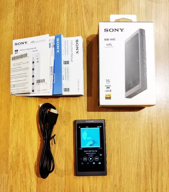 Sony NW-A45 16gb Walkman MP3 Player Touch Screen *Great Condition*