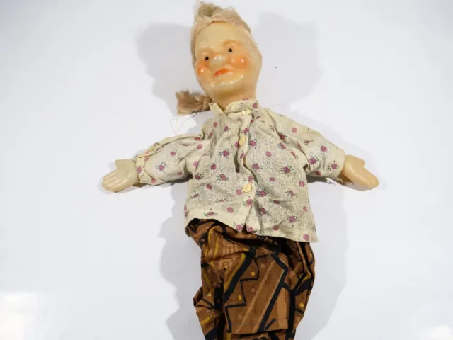 Marionnette ventriloque elfe garçon knille living puppets -W829 dans  Marionnette ventriloque
