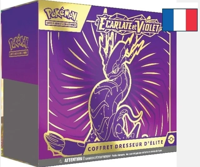 DISPONIBLE Pokemon Coffret ETB EV01 Écarlate et Violet Pokémon Miraidon Neuf FR