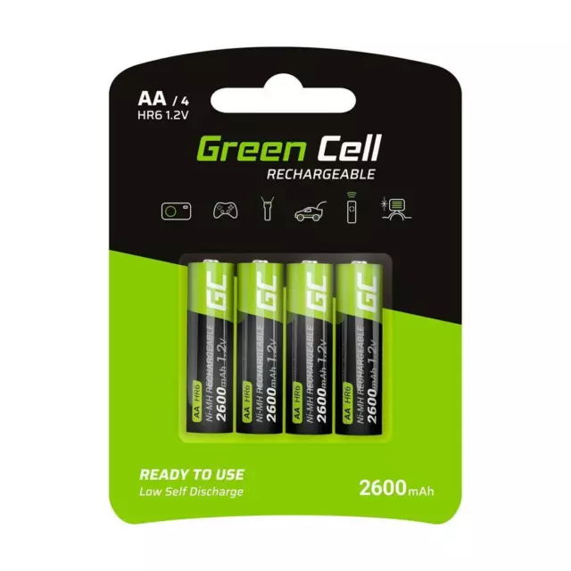 Green Cell GR01 batteria per uso domestico Batteria ricaricabile Stilo AA Nichel