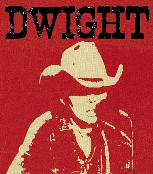 Dwight Yoakam ---Country Music  Vintage Bumper Sticker