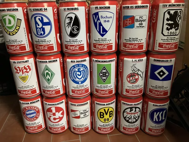 Lattine coca cola 1994 “Bundesliga”