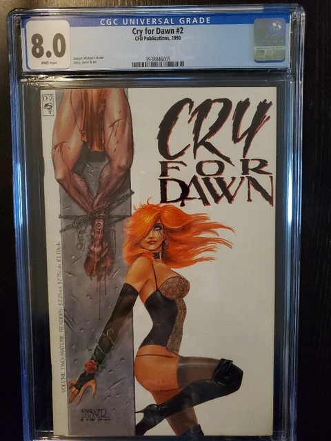 Cry For Dawn #2 First Printing CGC 8.0