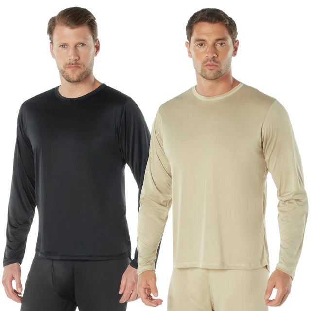 Military-Style Wool Blend Thermal Underwear - Wallace Beery Long Johns, Size Small, 50/50 Wool-Cotton 8 thumbnail image