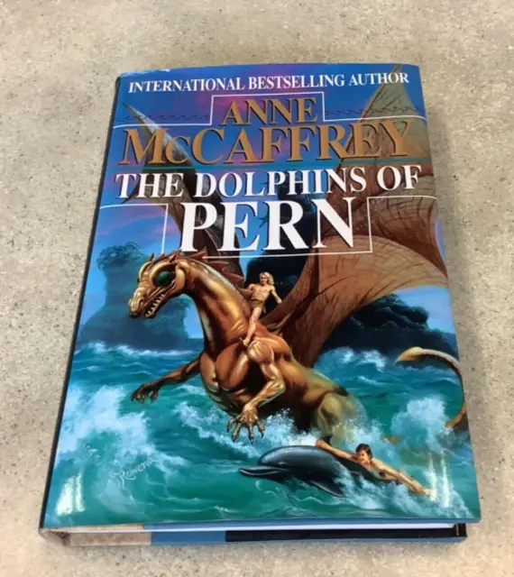 SIGNED FIRST ED. FIRST PRINTING Anne McCaffrey  - The Dolphins of Pern HC w/DJ