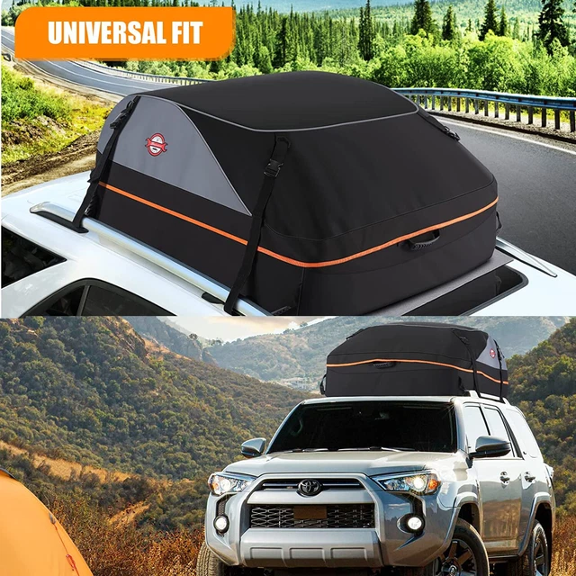 15 CUBIC WATERPROOF Car Roof Top Rack Cargo Bag 900D Storage Luggage