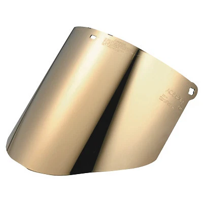 Gold-Coated Polycarbonate Dark Green Faceshield Window, 14.5" X 9" 3M™ 3m™