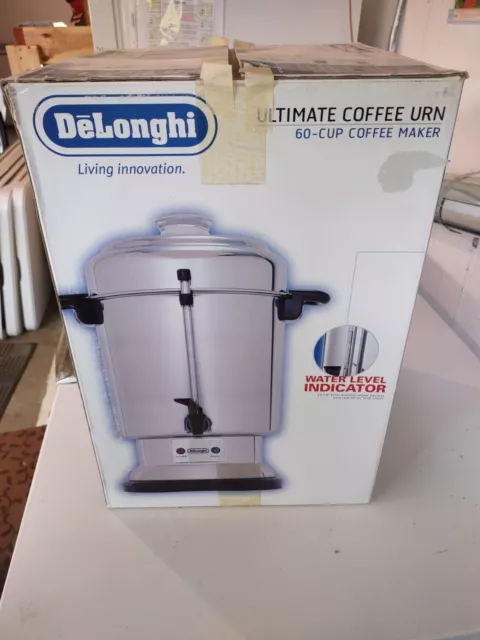 Delonghi DCU72 Commercial Ultimate Coffee Urn 20-60 Cup Maker