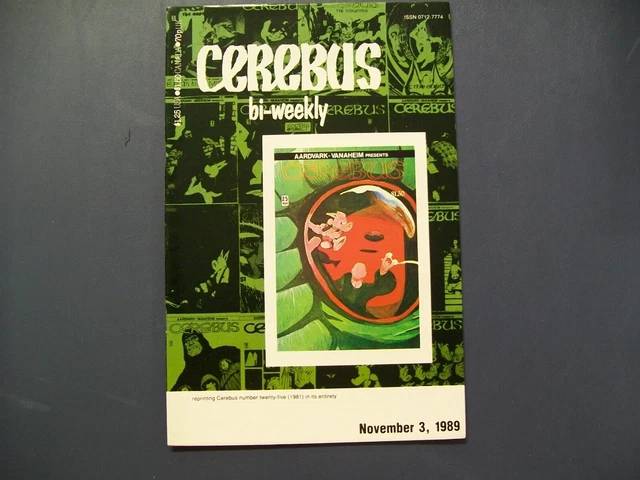 Cerebus Bi-Weekly #25 by Aardvark Comics in Near Mint Condition