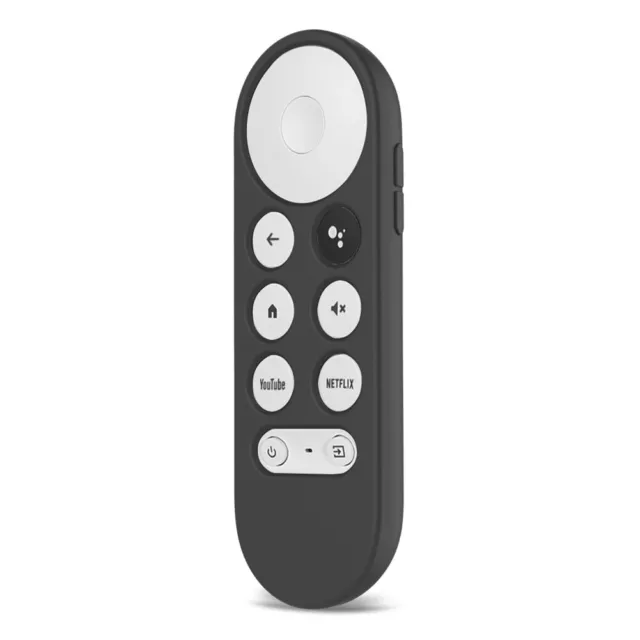 Anti Lost TV Remote Control Cover for Google TV/Google Chromecast 2020 (Black)