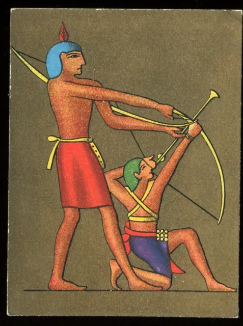 Tobacco Card, Cavanders, ANCIENT EGYPT, 1928, Large, #13