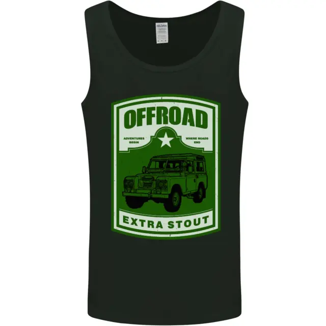 Offroad Extra Stout 4X4 Offroading Off Road Mens Vest Tank Top