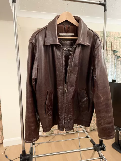Chevignon Vintage Leather Jacket,Bought New From Leather Rat London,Hardly Worn