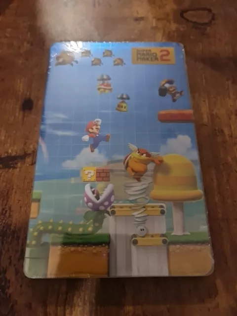 Super Mario Maker 2 - Limited Edition - Steelbook - No Game Included New Sealed