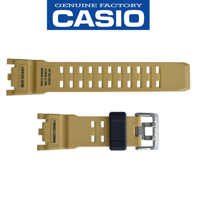 Genuine CASIO G-SHOCK Mudmaster Watch Band Strap GWG-2000 -1A5 Tan Beige Rubber