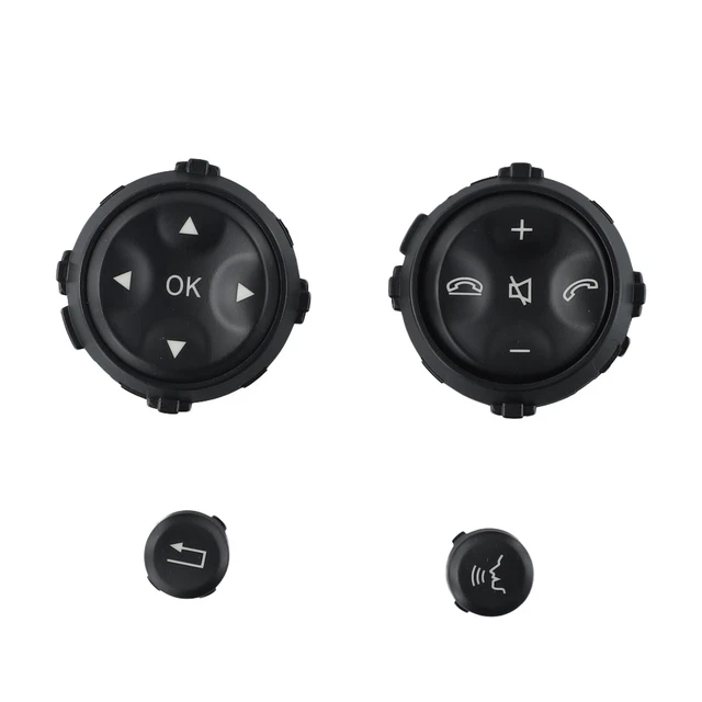 Capuchon De Bouton Pour Appui-tête Mercedes Classe S W221 – Neuf – Modèle Droit