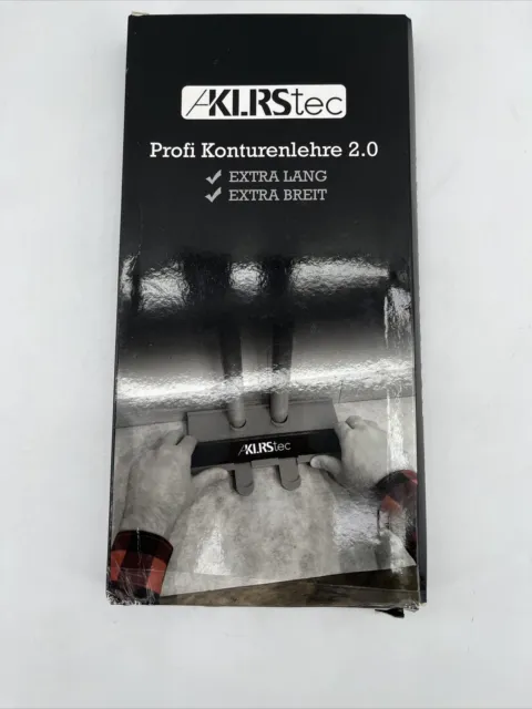 KLRStec Konturenlehre – Premium Modell (Extra breit) Profi Nadelschablone