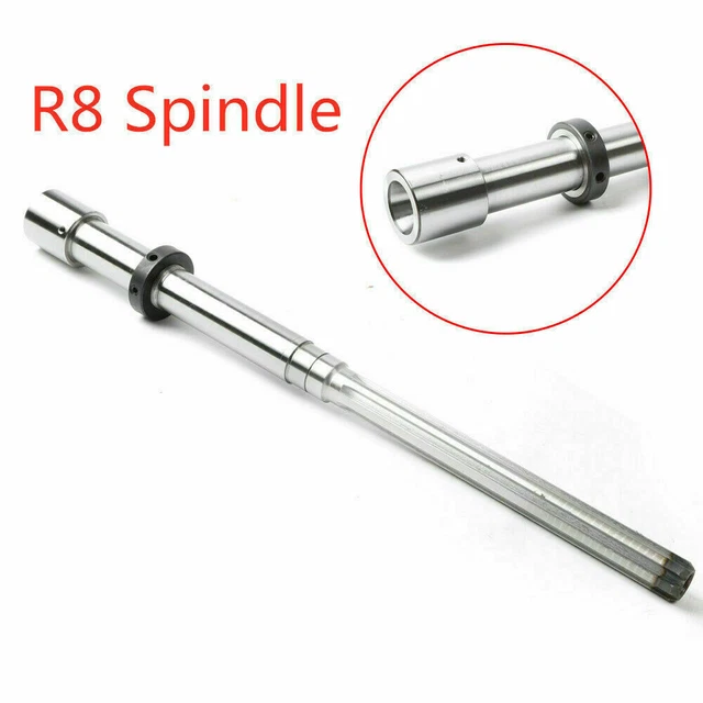 Milling Machine Part Fit for R8 Spindle Assembly Milling Shaft 540MM USA